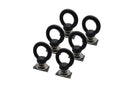 RacksBrax Buff Eye Bolt Tie Down Kit in Black (6 Pack) - BF1082-6
