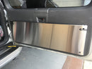 Kaon Rear Door Drop Down Table and Cage to suit Toyota Prado 120 / Lexus GX 470 [Colour: Natural Stainless] - KS0185