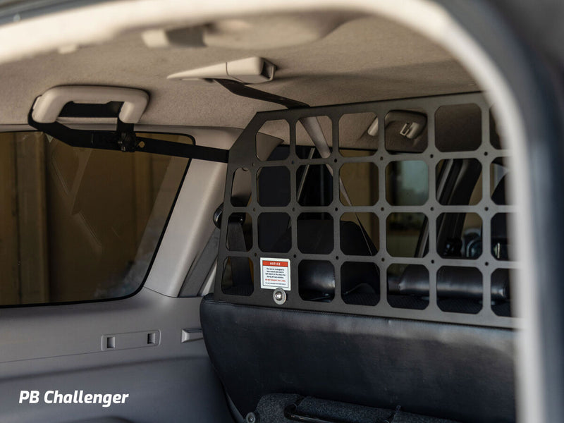 Kaon Light Cargo & Pet Barrier to suit Mitsubishi Pajero Sport & Challenger [Seats: 7-Seater] - KS0048