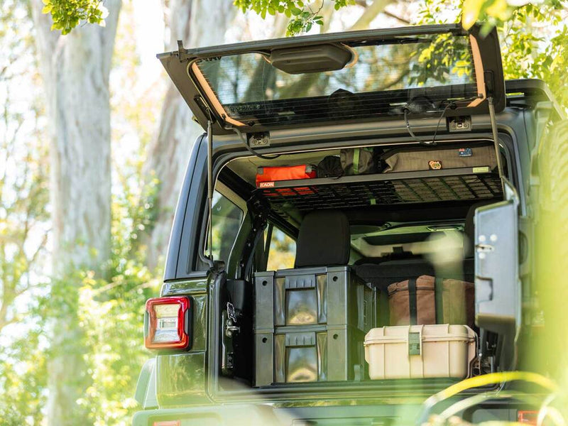 Kaon Standalone Rear Roof Shelf to suit Jeep Wrangler JL 4 Door - KS0608