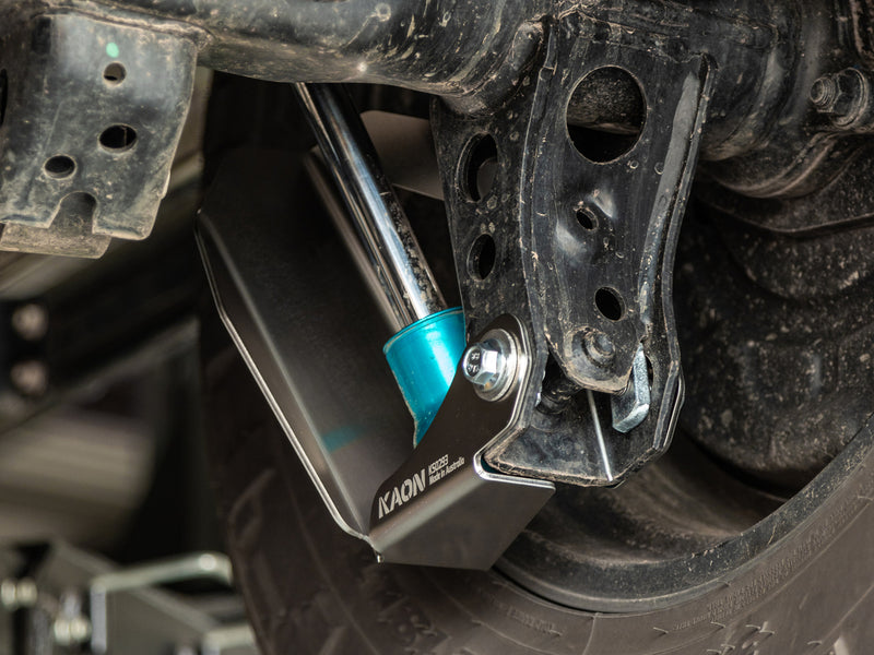 Kaon Rear Shock Absorber Stone Guards to suit Toyota LandCruiser LC200 / BP51 [Colour: Natural] - KS0293