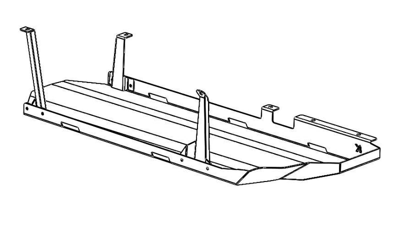 Kaon Main Fuel Tank Guard to suit Toyota Prado 150 Heavy Duty - KS0010