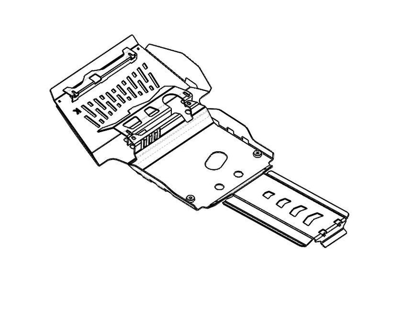 Kaon Front, Sump & Transmission Underbody Guards to Suit Toyota Prado 120 Diesel - KS0028