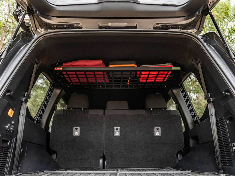 Kaon Standalone Rear Roof Shelf to suit Toyota LandCruiser LC300 (Type - Small Side Molle Panels) - KS0612