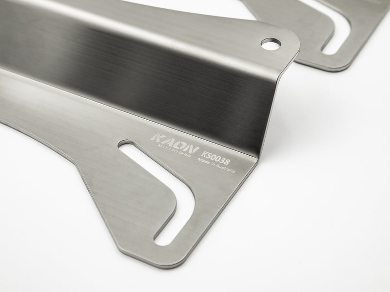 Kaon Raised Maxtrax Mounts to suit Rhino-Rack Pioneer Platform [Option: No Pins] - KS0038