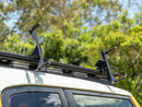 Kaon Side Angled Fixed Maxtrax Mount to suit ARB BASE Rack [Option: No Pins] - KS0419