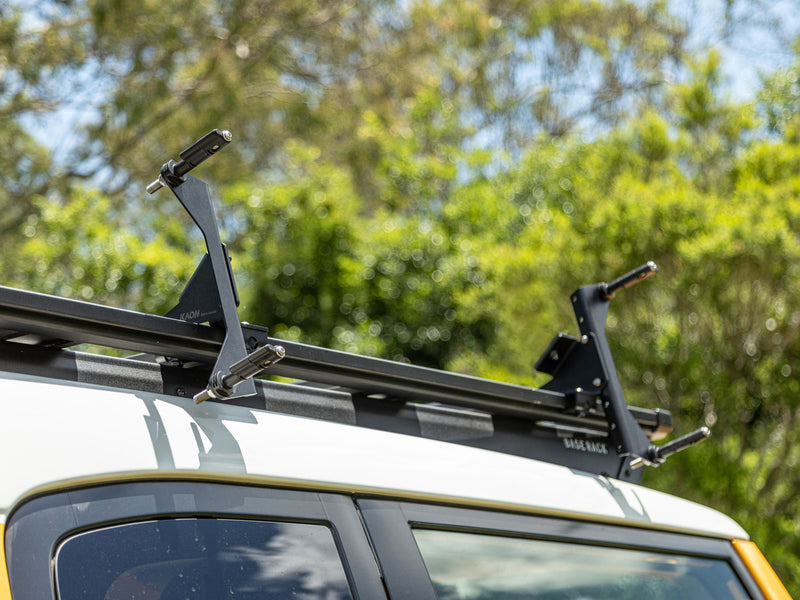 Kaon Side Angled Fixed Maxtrax Mount to suit ARB BASE Rack [Option: No Pins] - KS0419