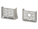Kaon Rear Door Pocket Cages to suit Mitsubishi Pajero Gen 4 NS-NX [Natural Stainless] - KS0616