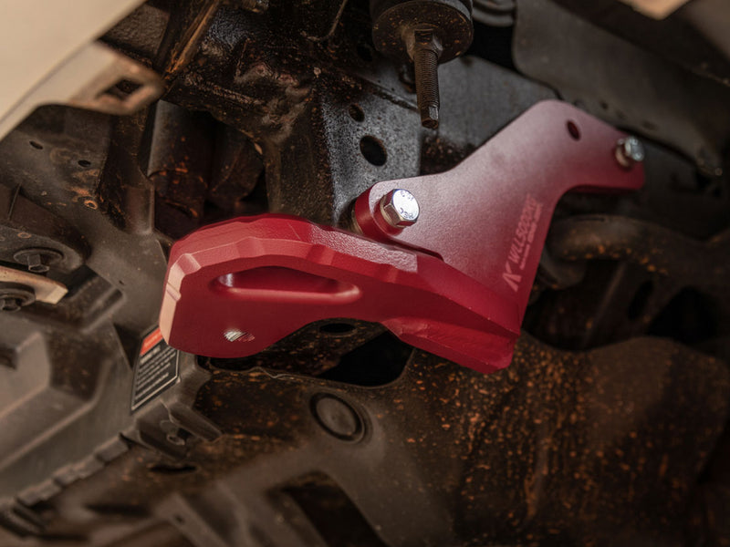 Kaon Recovery Tow Points to suit Toyota Prado 150 & FJ Cruiser [Colour: Tanami Red] - KS0549