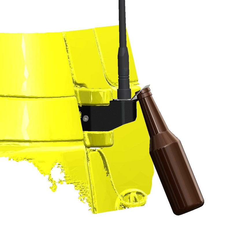 Kaon Rear Hinge Aerial Mount with Bottle Opener to suit FJ Cruiser - KS0271