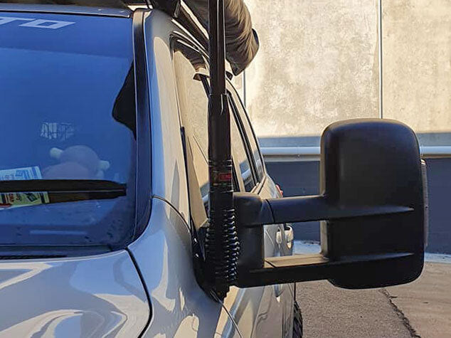 Kaon LHS Side Mirror Aerial Mount to suit Toyota LandCruiser LC200 - KS0291