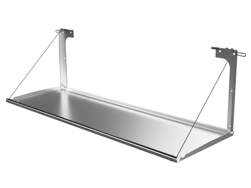 Kaon Rear Door Drop Down Table to suit Toyota Prado 150 / Lexus GX 460 [Colour: Natural Stainless] - KS0053