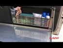 Kaon Rear Door Cage Net Replacement to suit Toyota Prado 120 [Colour: Natural Stainless] - KS0175