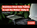 Kaon Stainless Steel Side Tables to suit Weber Q - KS0059