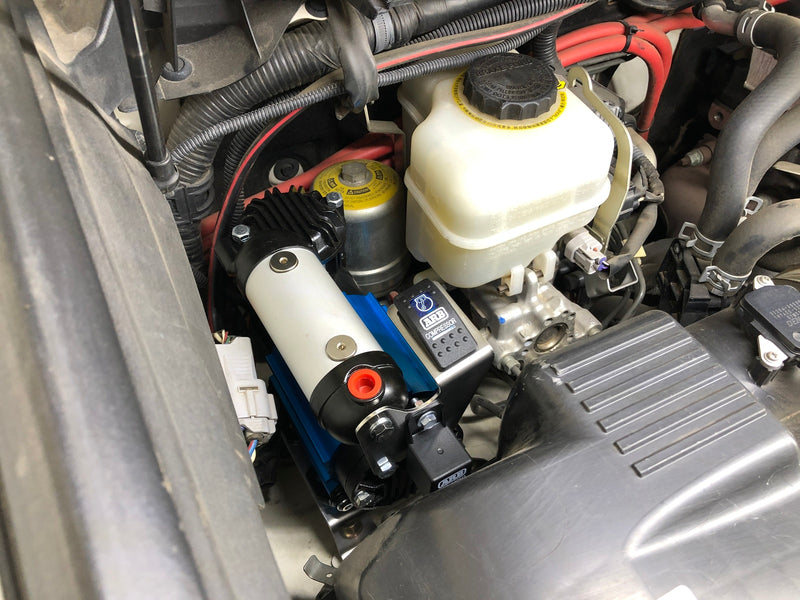 Kaon ARB Rear Air Compressor and Switch Mounting Bracket to suit Prado 150 and FJ Cruiser - KS0214