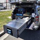 Kaon Stainless Steel Drawer Table Top to suit Titan, ARB & MSA [Drawer Size: 475mm Wide] [Option: 2 Tables] - KS0241