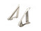 Kaon Angled Wind Deflector Maxtrax Mounts to suit Rhino-Rack Pioneer Platform [Type: 5 Slat Rack] [Option: No Pins] - KS0268
