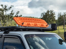 Kaon Angled Wind Deflector Maxtrax Mounts to suit Rhino-Rack Pioneer Platform - 5 Slat Rack - No Pins - KS0268