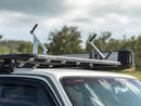Kaon Angled Wind Deflector Maxtrax Mounts to suit Rhino-Rack Pioneer Platform - 5 Slat Rack - No Pins - KS0268