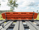 Kaon Angled Wind Deflector Maxtrax Mounts to suit Rhino-Rack Pioneer Platform - 5 Slat Rack - No Pins - KS0268