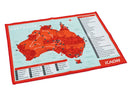 Kaon Microfibre Cloth 4x4 Touring Map of Australia - KS0347