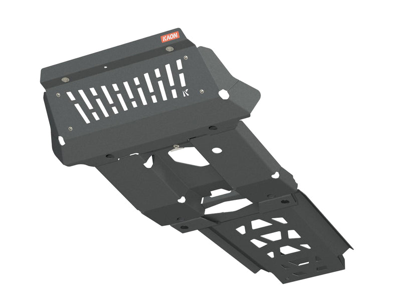 Kaon Front, Sump and Transmission Underbody Guards to suit Toyota HiLux N70 [Arm-Style Diff Drop] - KS0552