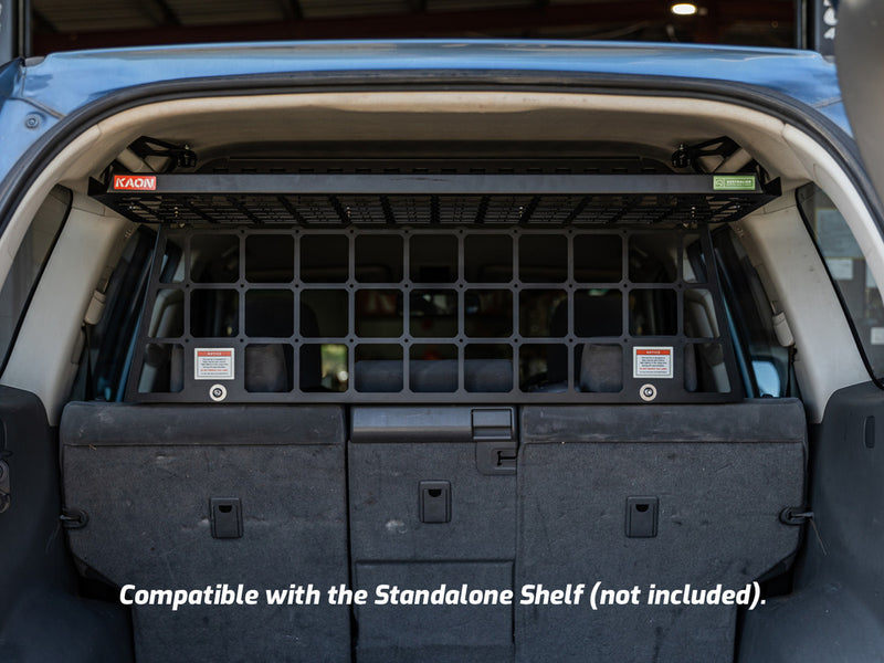 Kaon Light Cargo & Pet Barrier to suit Toyota Prado 150 / Lexus GX 460 [Seats: 5-Seater] - KS0605