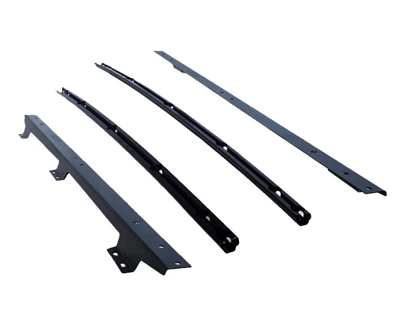 Tracklander Tough Bar Leg Kit - Mitsubishi Pajero without roofrails with moulded track 2006 - on - LBKIT73M1-02