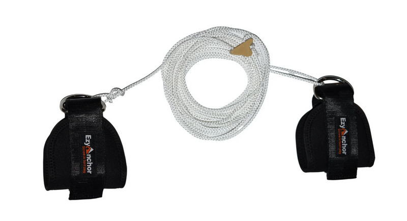 Ezy Anchor Adjustable Cord Clothesline White - AN-0008