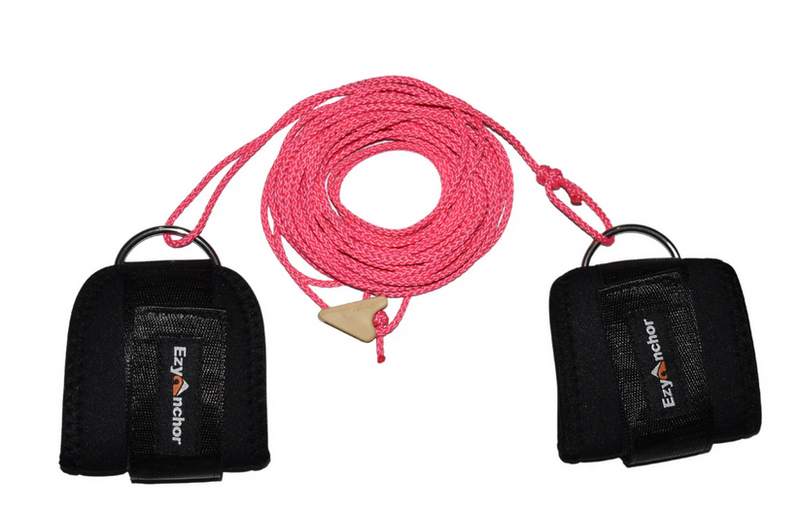 Ezy Anchor Adjustable Chord Clothesline Pink - AN-0033