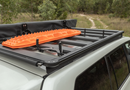 Kaon Stealth Folding Maxtrax Mounts to suit ARB BASE Rack [Type: East-West] - KS0416