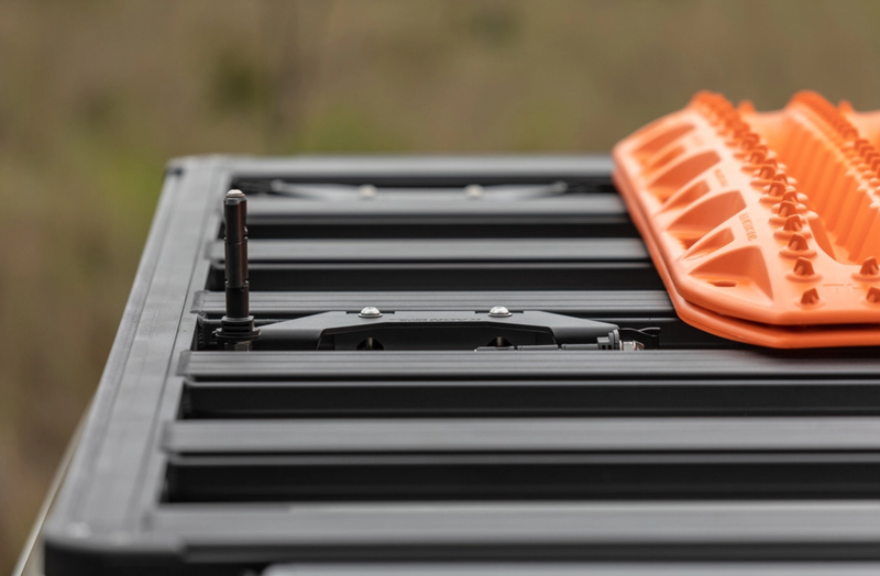 Kaon Stealth Folding Maxtrax Mounts to suit ARB BASE Rack [Type: East-West] - KS0416