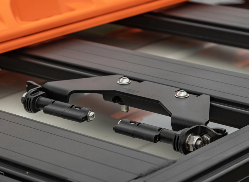 Kaon Stealth Folding Maxtrax Mounts to suit ARB BASE Rack [Type: East-West] - KS0416