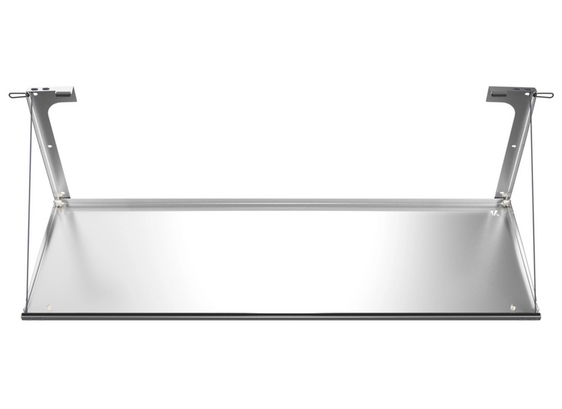 Kaon Rear Door Drop Down Table to suit Toyota Prado 150 / Lexus GX 460 [Colour: Natural Stainless] - KS0053