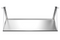 Kaon Rear Door Drop Down Table to suit Toyota Prado 120 / Lexus GX 470 [Colour: Natural Stainless] - KS0052