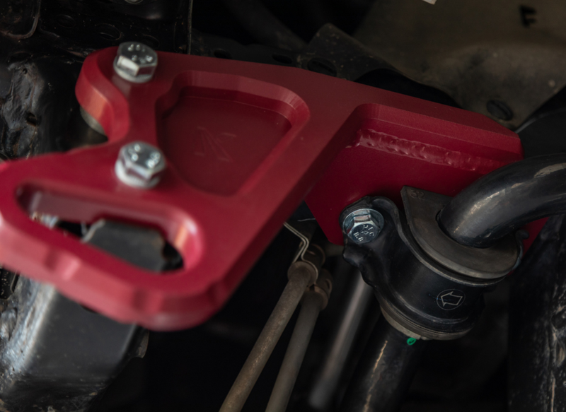 Kaon Recovery Tow Points to suit Toyota HiLux N80 & Fortuner Aramac Grey - KS0345