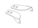 Kaon 30 Inch LED Slimline Light Bar Brackets to suit Rhino Platform Rack 1236 wide - KS0202