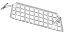 Kaon Light Cargo & Pet Barrier to suit Mitsubishi Pajero Gen 4 NS-NX [Type: Without Sunroof] [Seats: 7-Seater] - KS0111