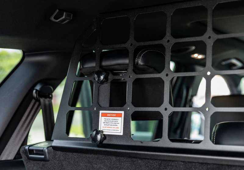 Kaon Light Cargo & Pet Barrier to suit Ford Everest Gen 3 - KS0017