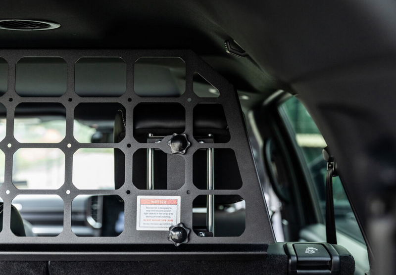 Kaon Light Cargo & Pet Barrier to suit Ford Everest Gen 3 - KS0017