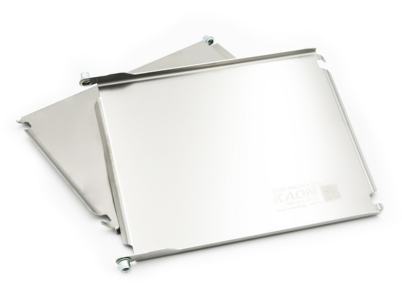 Kaon Stainless Steel Side Tables to suit the Weber Baby Q - KS0060