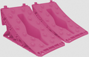 Tred GT Pink Wheel Chock Pair - TGTWCPK