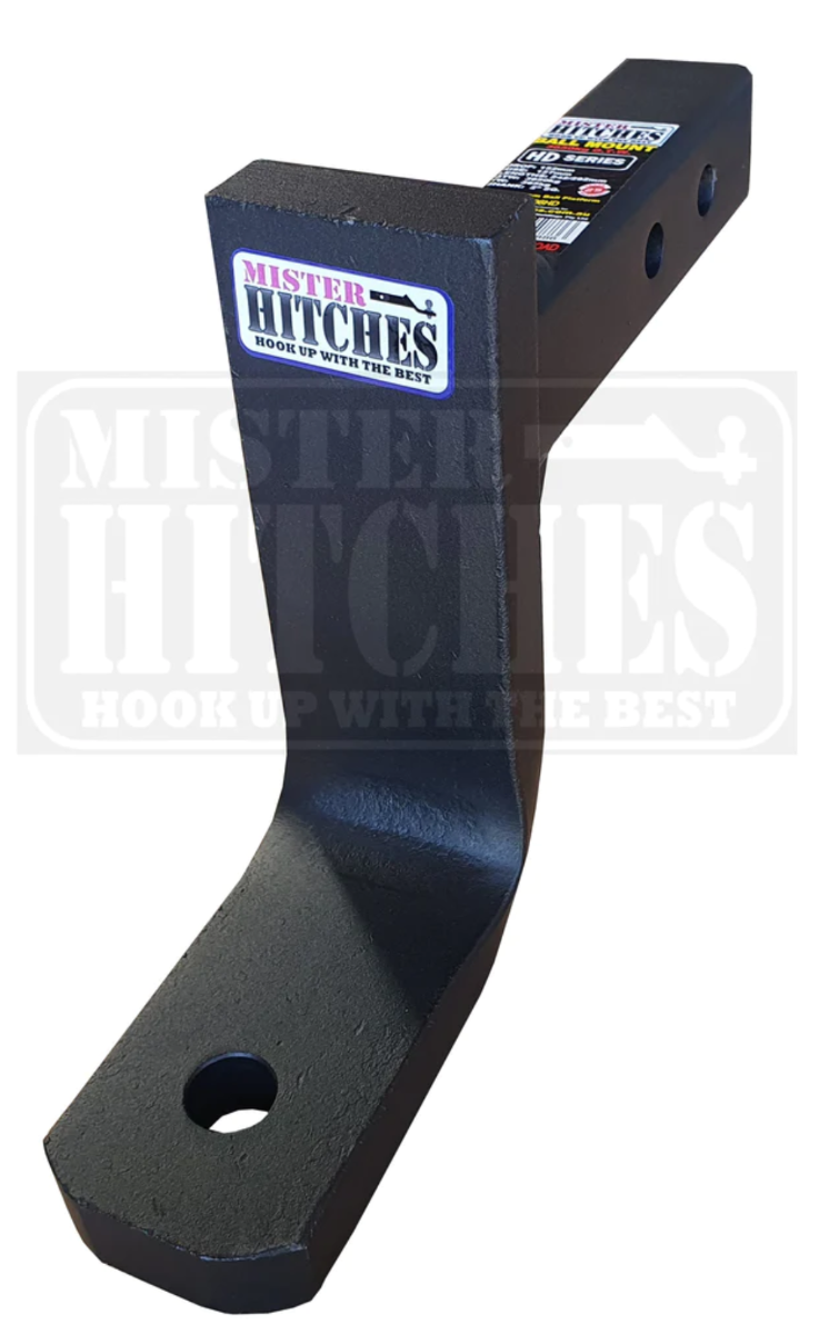 Mister Hitches Heavy Duty 3650kg HD Series Ball Mount 152mm Drop or 127mm Rise - MH006HD