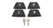 Rhino Rack RCH Replacement Locking Covers (4 Pack) - SP326
