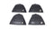 Rhino Rack ROC25 Replacement Locking Covers (4 Pack) - SP330