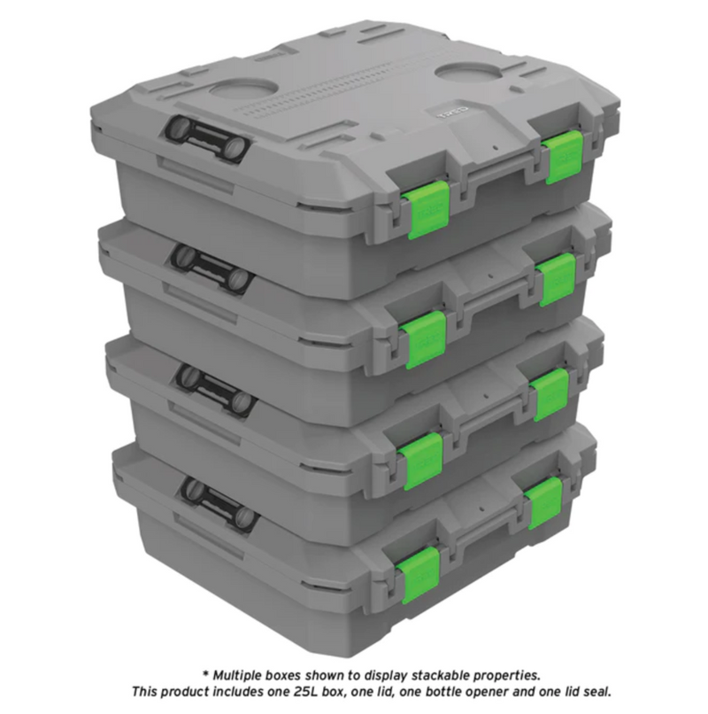 TRED GT Grey 25 litre Cargo Box - T54SBSG