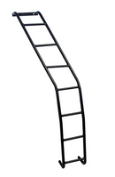Tracklander Side fixed ladder complete kit suits Pajero NM,NP,NS,NT,NW LWB with Roofrails with TLRAL22FT, TLRAL18FT and TLRAL14FT Roof racks - TLRSFLAKIT6