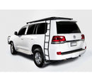 Tracklander Side fixed ladder complete kit suits Lexus 570, Toyota 200 series Landcruiser LWB with TLRAL22FT, TLRAL18FT and TLRAL14FT Roof racks - TLRSFLGKIT6