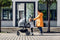 Thule Sleek Stroller Black on Black 11000017AU