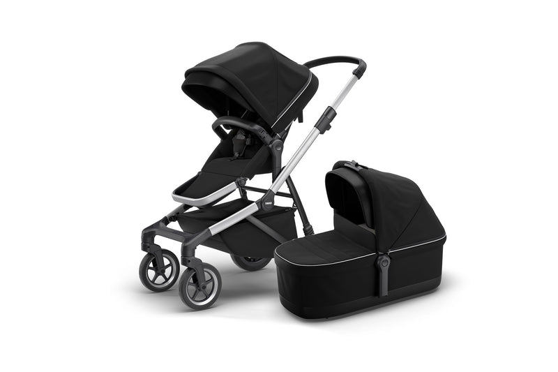 Thule Sleek Stroller + Bassinet Midnight Black 11000007AU